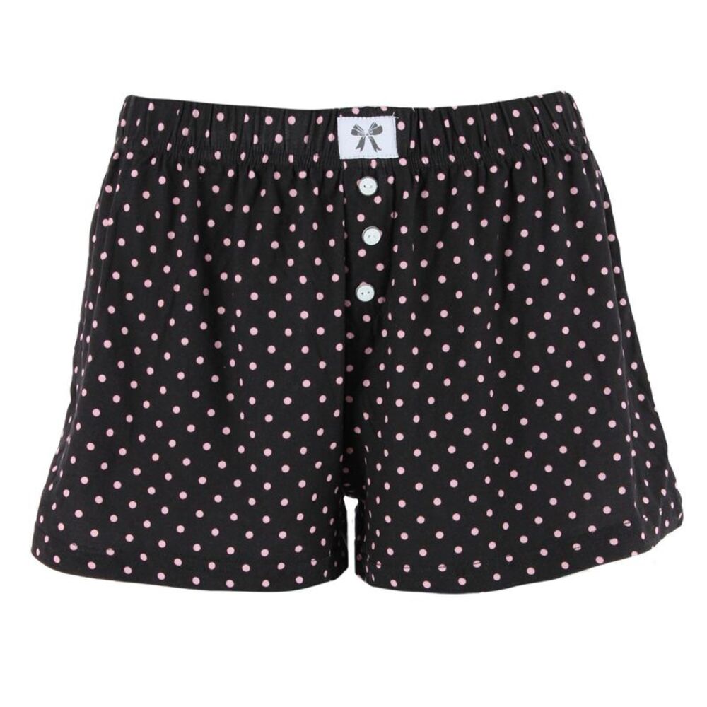 CTM Women's Patterned Pajama Boxer Style Short by Roll Outta Bed